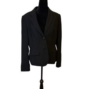 Nine West Women’s Black Blazer Jacket Size 10 Career Office Workwear Lined